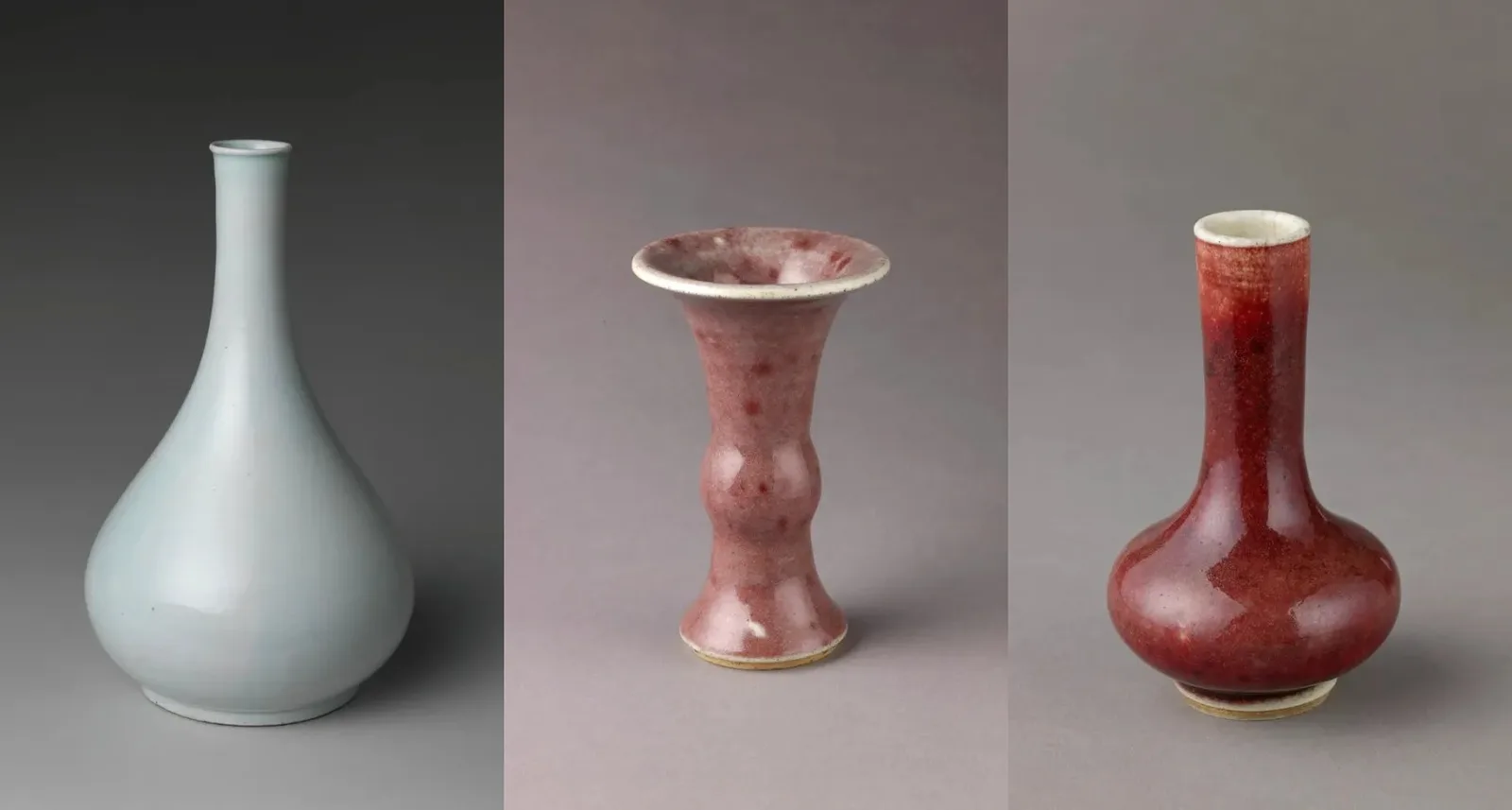 Bud vase trio